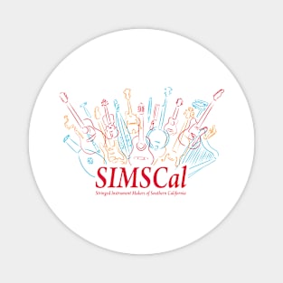 SIMSCal Instruments & Tools Multi-Colored Logo Magnet